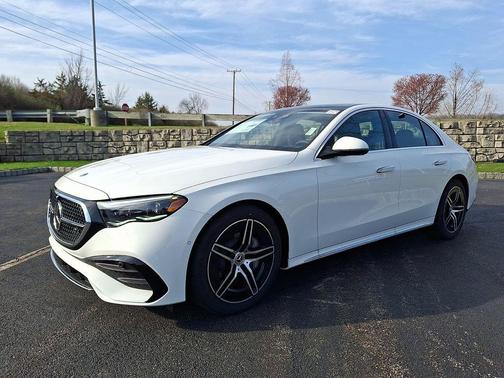 White 2026 Mercedes-Benz E-Class 4MATIC