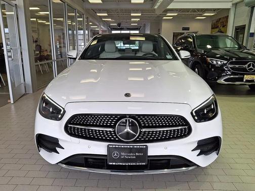 White 2023 Mercedes-Benz E-Class 4MATIC
