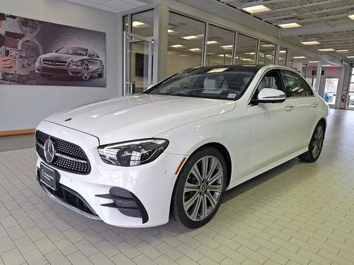White 2023 Mercedes-Benz E-Class 4MATIC