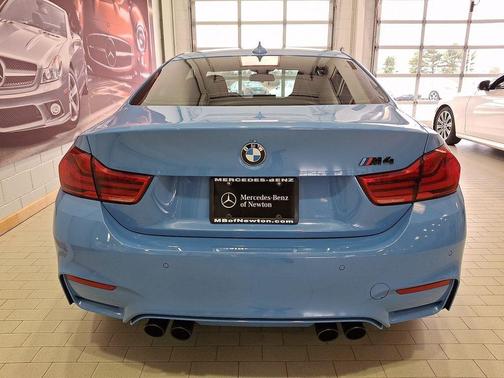 Blue 2019 BMW M4 Competition