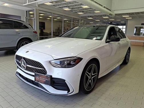 White 2023 Mercedes-Benz C-Class C 300 4MATIC