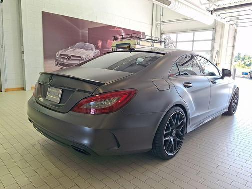 Black 2016 Mercedes-Benz CLS-Class 4MATIC