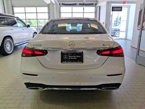 White 2023 Mercedes-Benz E-Class 4MATIC