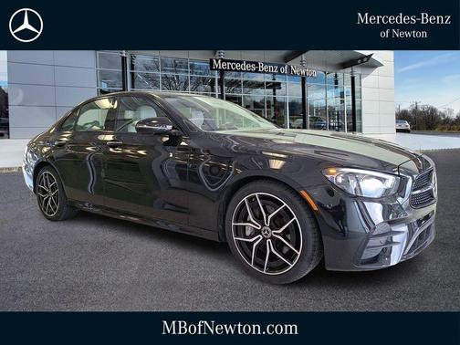 Black 2023 Mercedes-Benz E-Class 4MATIC