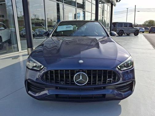 Blue 2026 Mercedes-Benz AMG C 43 4MATIC
