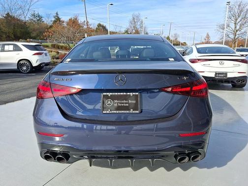 Blue 2026 Mercedes-Benz AMG C 43 4MATIC