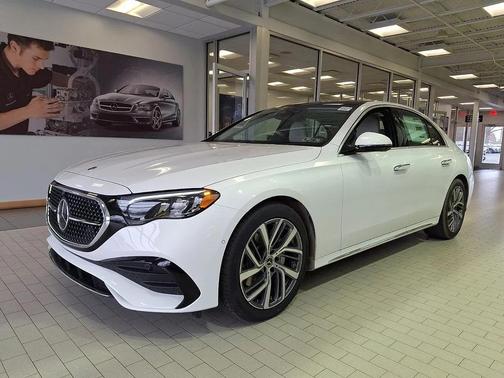 White 2026 Mercedes-Benz E-Class E 350