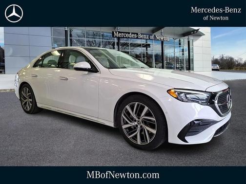 White 2026 Mercedes-Benz E-Class E 350