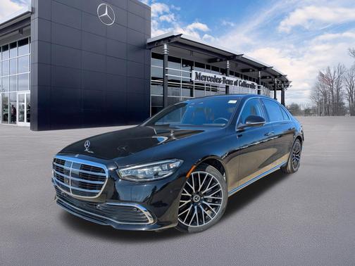Black 2022 Mercedes-Benz S-Class S 500 4MATIC
