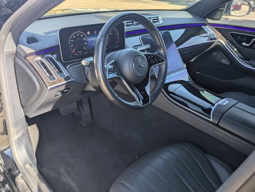 Black 2022 Mercedes-Benz S-Class S 500 4MATIC