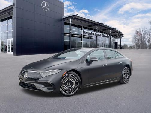 MANUFAKTUR Night Black Magno 2024 Mercedes-Benz EQS 450+ Base