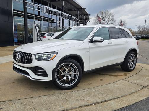 Polar White 2022 Mercedes-Benz AMG GLC 43 SUV