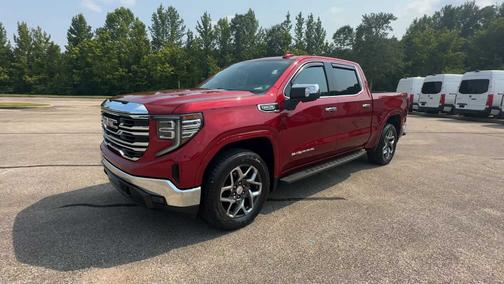 Volcanic Red Tintcoat 2024 GMC Sierra 1500 SLT