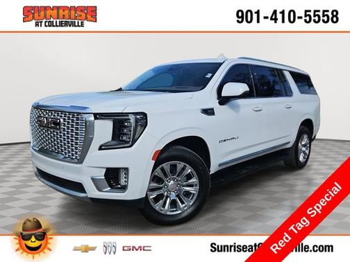 Summit White 2021 GMC Yukon XL Denali