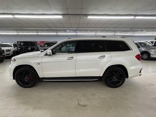 WHITE 2015 Mercedes-Benz GL-Class GL 63 AMG