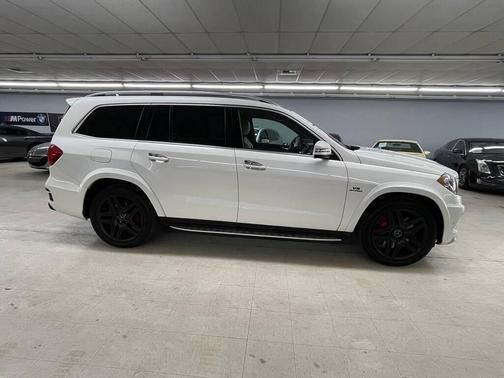WHITE 2015 Mercedes-Benz GL-Class GL 63 AMG