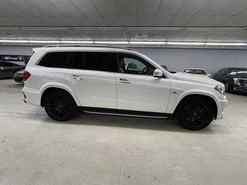 WHITE 2015 Mercedes-Benz GL-Class GL 63 AMG