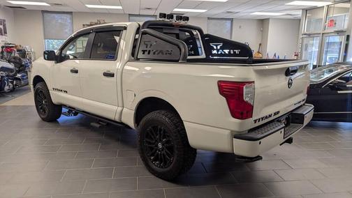 WHITE 2019 Nissan Titan SV
