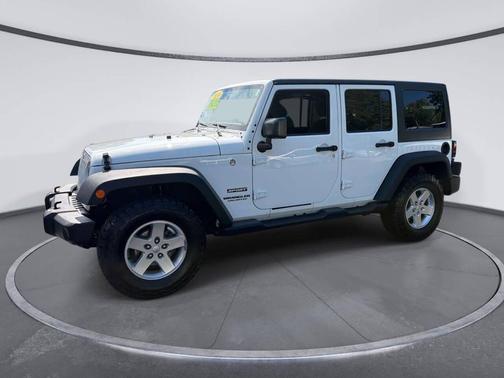 Bright White Clearcoat 2016 Jeep Wrangler Unlimited Sport