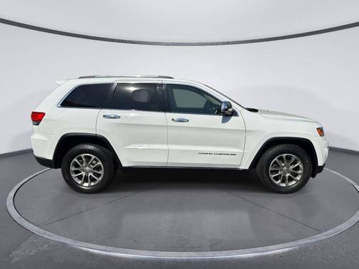 Bright White Clearcoat 2015 Jeep Grand Cherokee Limited