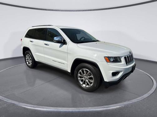 Bright White Clearcoat 2015 Jeep Grand Cherokee Limited