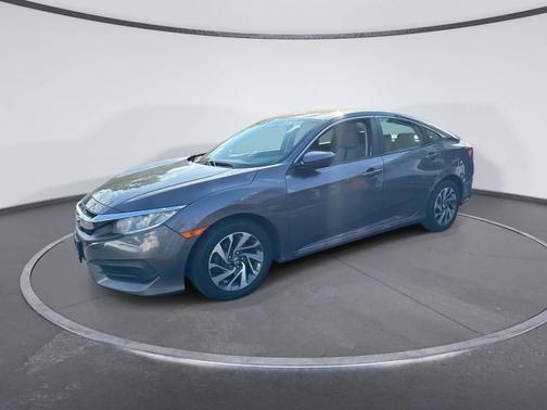 Modern Steel Metallic 2016 Honda Civic EX