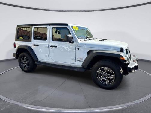 Bright White Clearcoat 2018 Jeep Wrangler Unlimited Sport