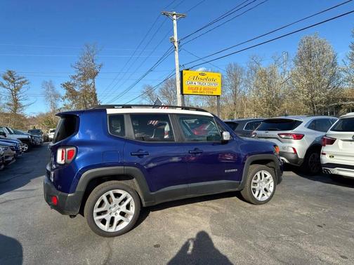 Jetset Blue Clearcoat 2021 Jeep Renegade Islander