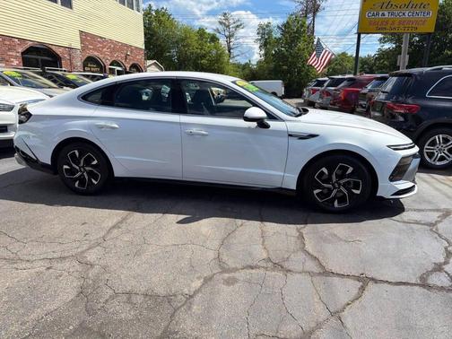 Serenity White 2025 Hyundai SONATA SEL