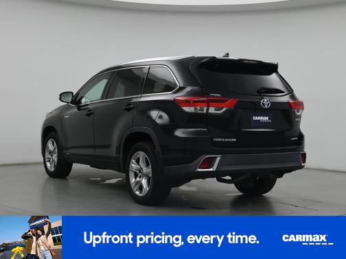 Black 2018 Toyota Highlander Hybrid Limited