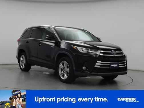 Black 2018 Toyota Highlander Hybrid Limited
