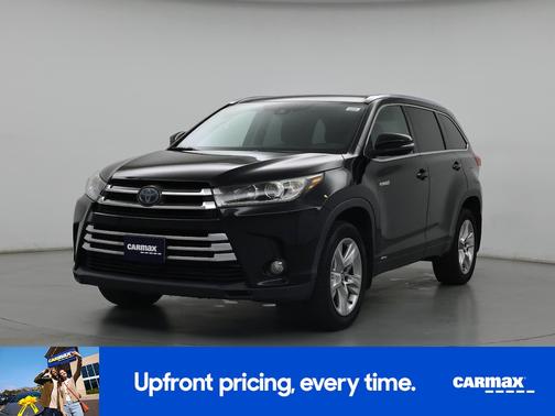 Black 2018 Toyota Highlander Hybrid Limited