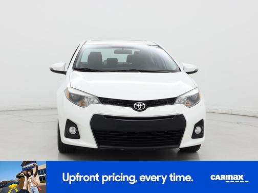 White 2015 Toyota Corolla S Plus