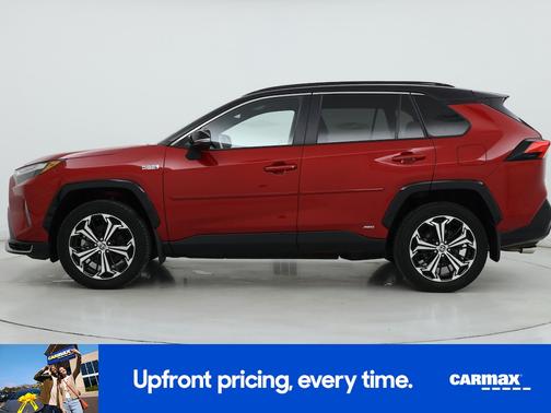 Red 2023 Toyota RAV4 Prime XSE