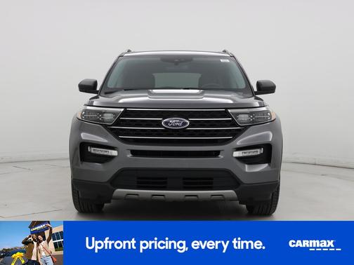 Gray 2021 Ford Explorer XLT
