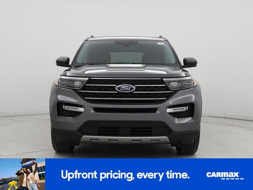 Gray 2021 Ford Explorer XLT