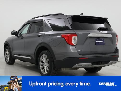 Gray 2021 Ford Explorer XLT