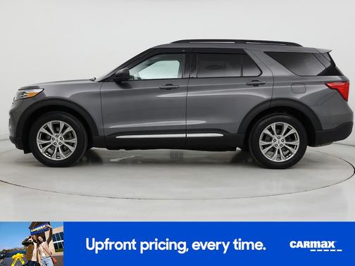 Gray 2021 Ford Explorer XLT