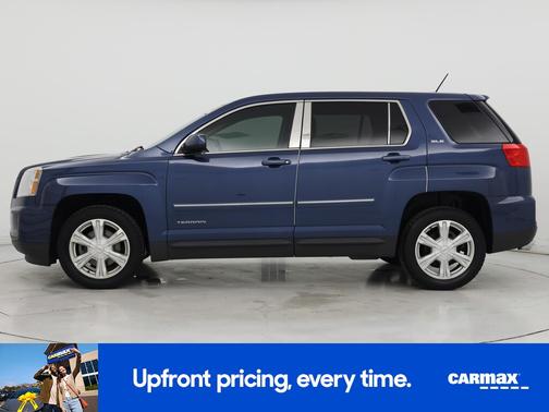 Blue 2017 GMC Terrain SLE