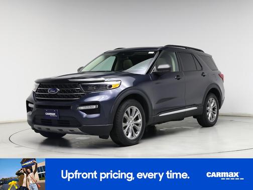 Blue 2023 Ford Explorer XLT
