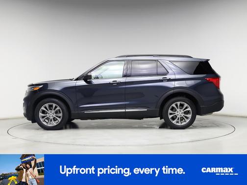 Blue 2023 Ford Explorer XLT
