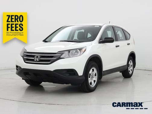 White 2014 Honda CR-V LX
