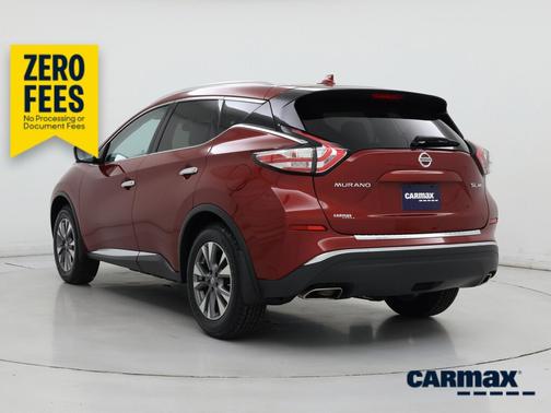 Red 2017 Nissan Murano SL