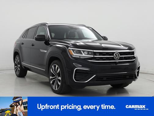 Black 2021 Volkswagen Atlas Cross Sport SEL Premium R-Line