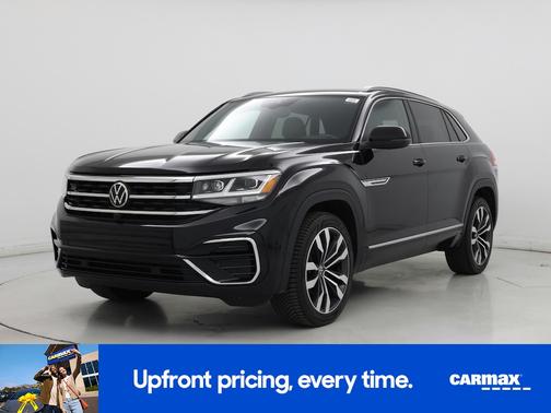 Black 2021 Volkswagen Atlas Cross Sport SEL Premium R-Line