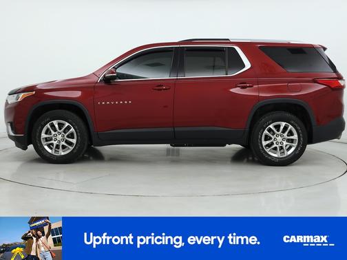 Red 2018 Chevrolet Traverse LT