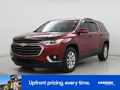 Red 2018 Chevrolet Traverse LT