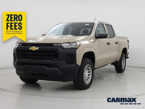 Tan 2023 Chevrolet Colorado Work Truck