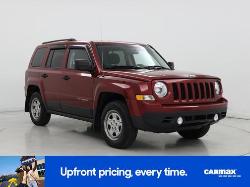 Burgundy 2015 Jeep Patriot Sport