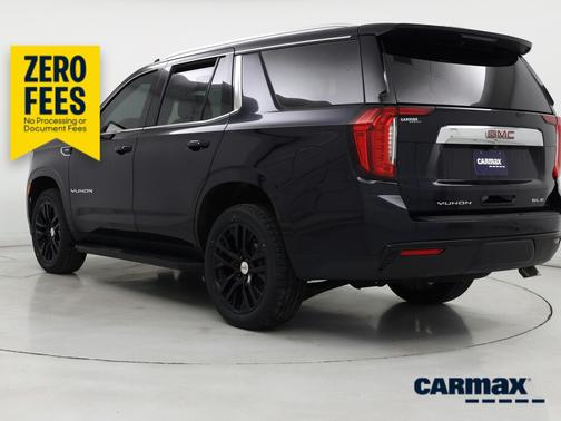 Blue 2023 GMC Yukon SLE